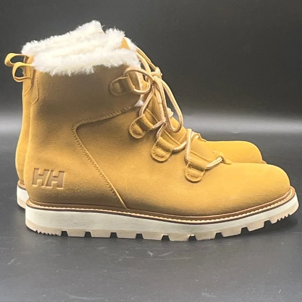 Helly Hansen Sport Alma Leather Women's Wheat Boots Size 9‎ 1/2